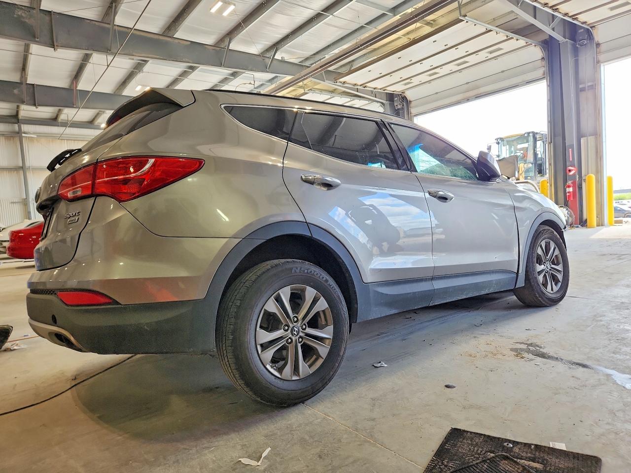 2014 Hyundai Santa Fe Sport 2.4l Gray vin: 5XYZUDLBXEG158654