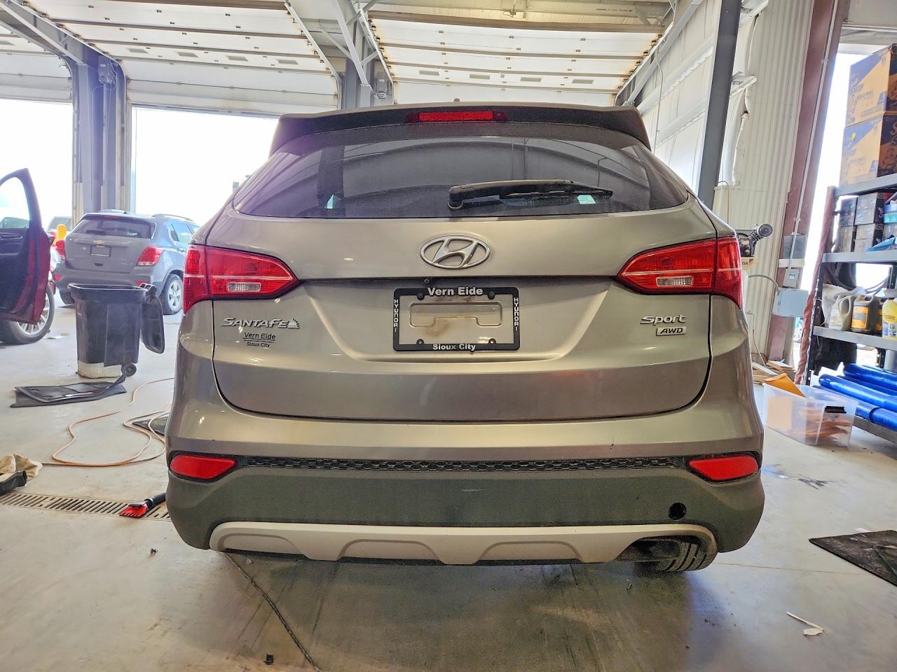 2014 Hyundai Santa Fe Sport 2.4l Gray vin: 5XYZUDLBXEG158654