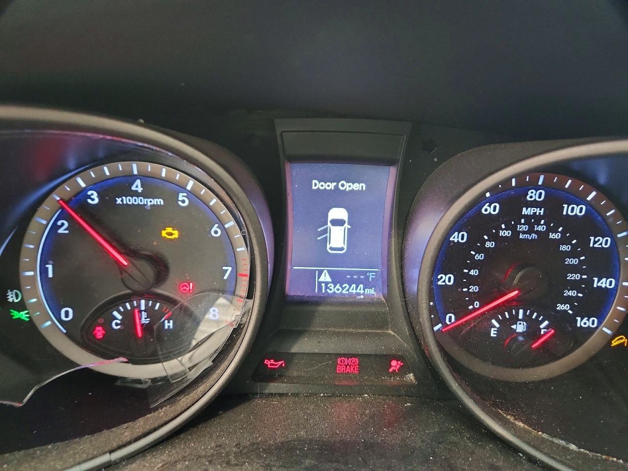 2014 Hyundai Santa Fe Sport 2.4l Gray vin: 5XYZUDLBXEG158654