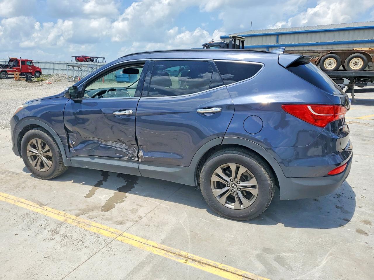 2014 Hyundai Santa Fe Sport 2.4l Gray vin: 5XYZUDLBXEG213619