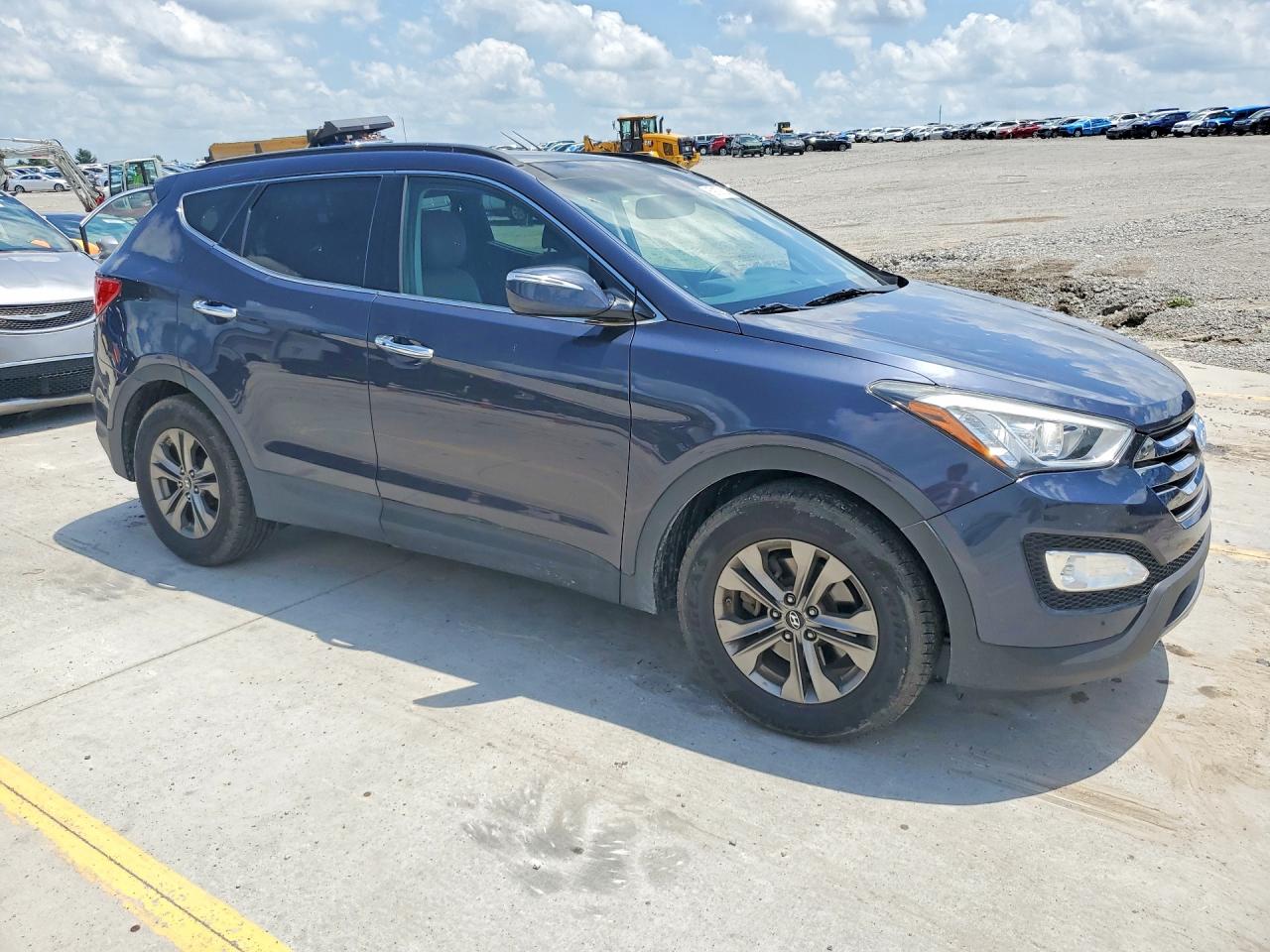 2014 Hyundai Santa Fe Sport 2.4l Gray vin: 5XYZUDLBXEG213619