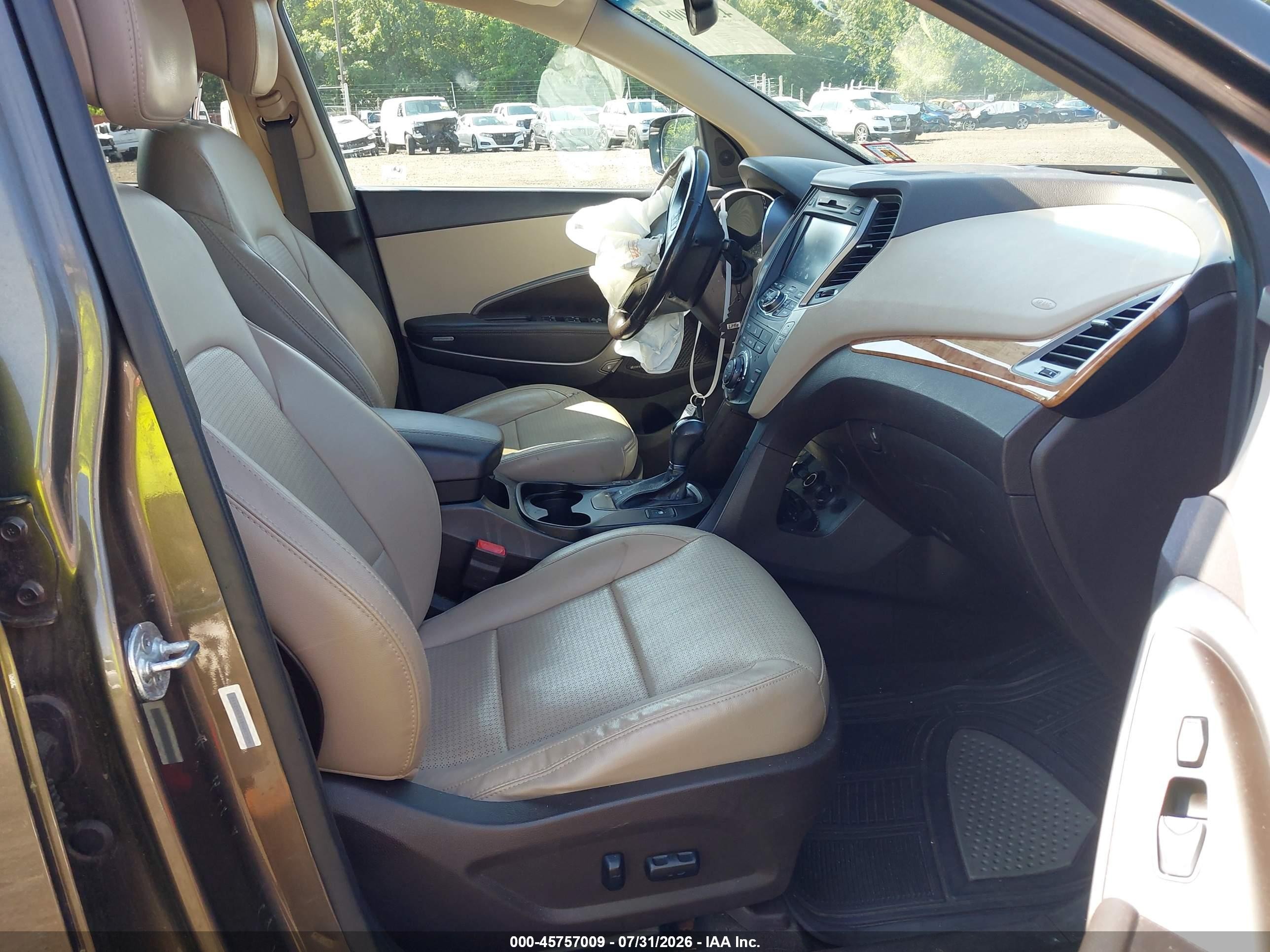 2014 Hyundai Santa Fe Sport 2.4l Gray vin: 5XYZUDLBXEG227309