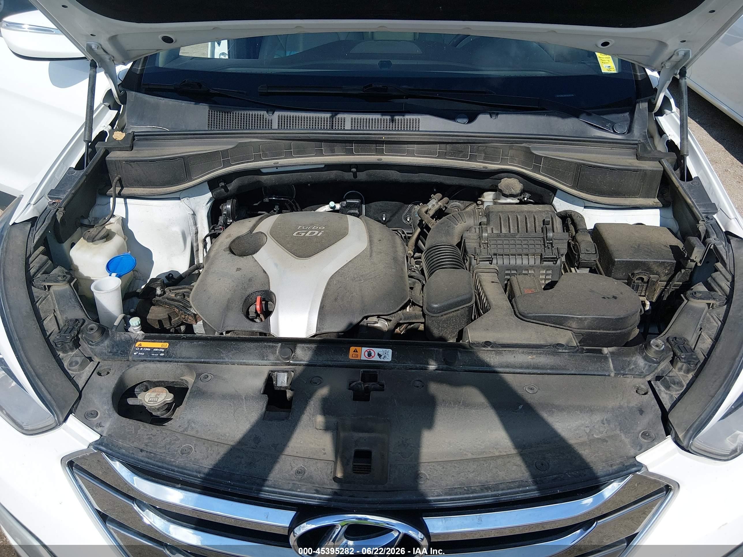 2014 Hyundai Santa Fe Sport 2.4l Белый vin: 5XYZUDLBXEG228749