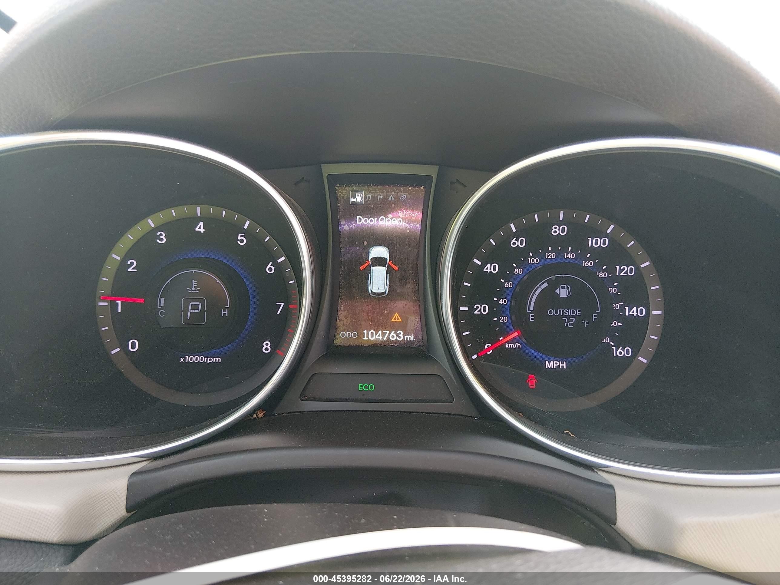 2014 Hyundai Santa Fe Sport 2.4l Белый vin: 5XYZUDLBXEG228749
