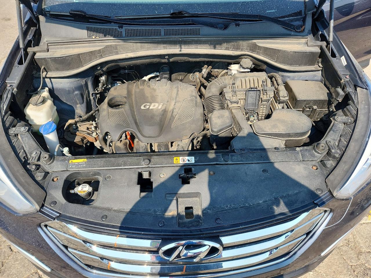 2014 Hyundai Santa Fe Sport 2.4l Blue vin: 5XYZUDLBXEG230470