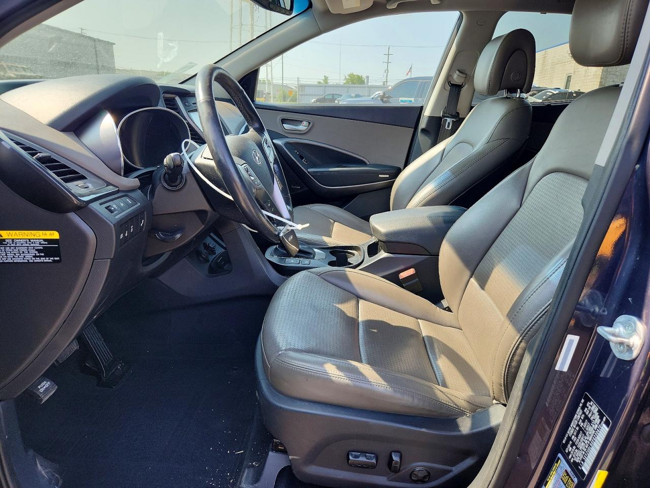 2014 Hyundai Santa Fe Sport 2.4l Blue vin: 5XYZUDLBXEG230470