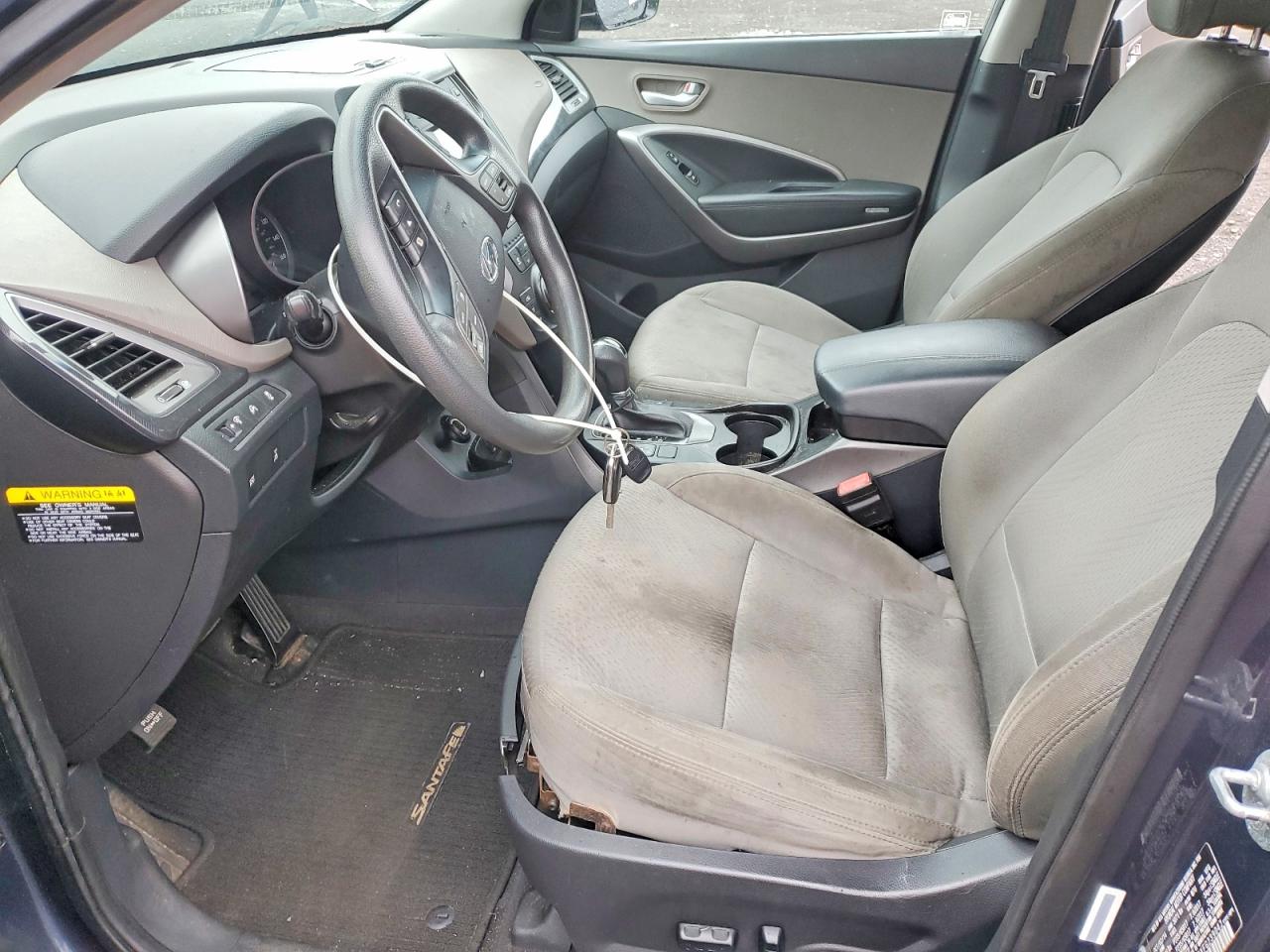 2015 Hyundai Santa Fe Sport 2.4l Blue vin: 5XYZUDLBXFG239042