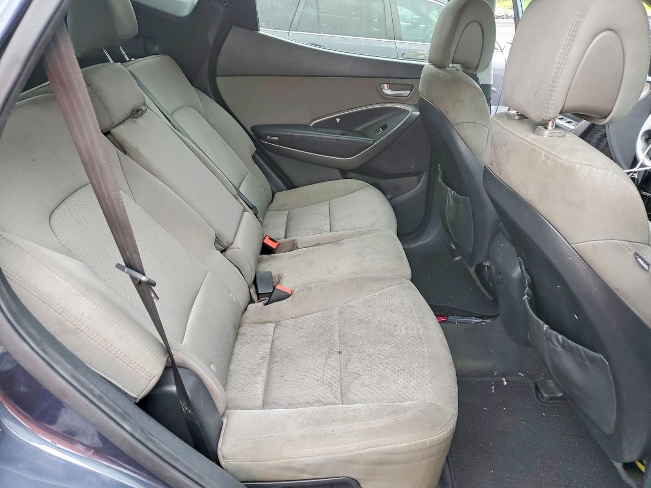 2015 Hyundai Santa Fe Sport 2.4l Blue vin: 5XYZUDLBXFG239042