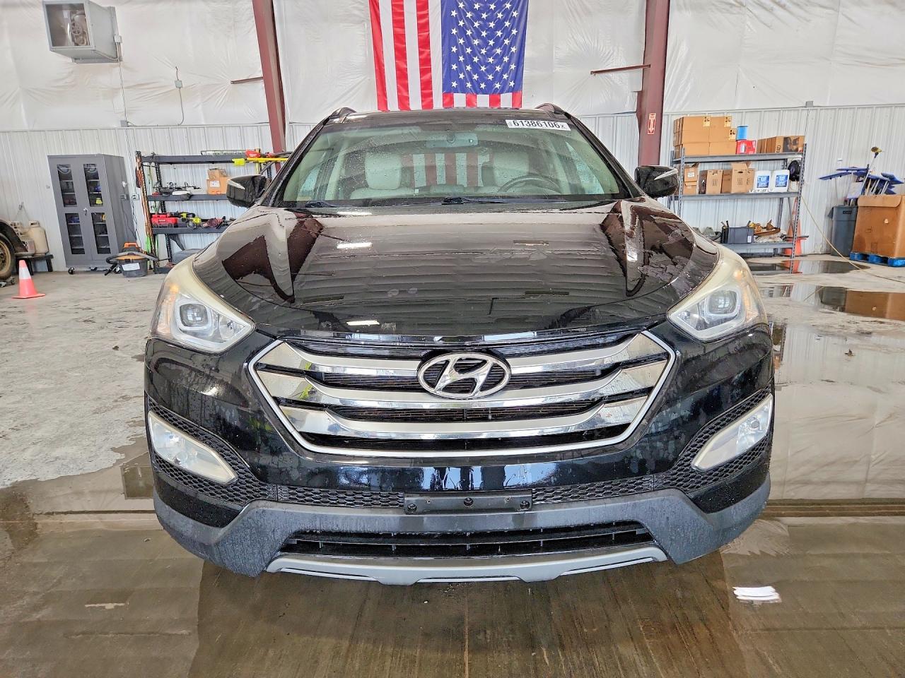 2015 Hyundai Santa Fe Sport 2.4l Black vin: 5XYZUDLBXFG247772