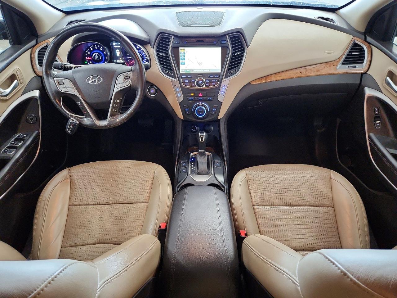 2015 Hyundai Santa Fe Sport 2.4l Black vin: 5XYZUDLBXFG247772