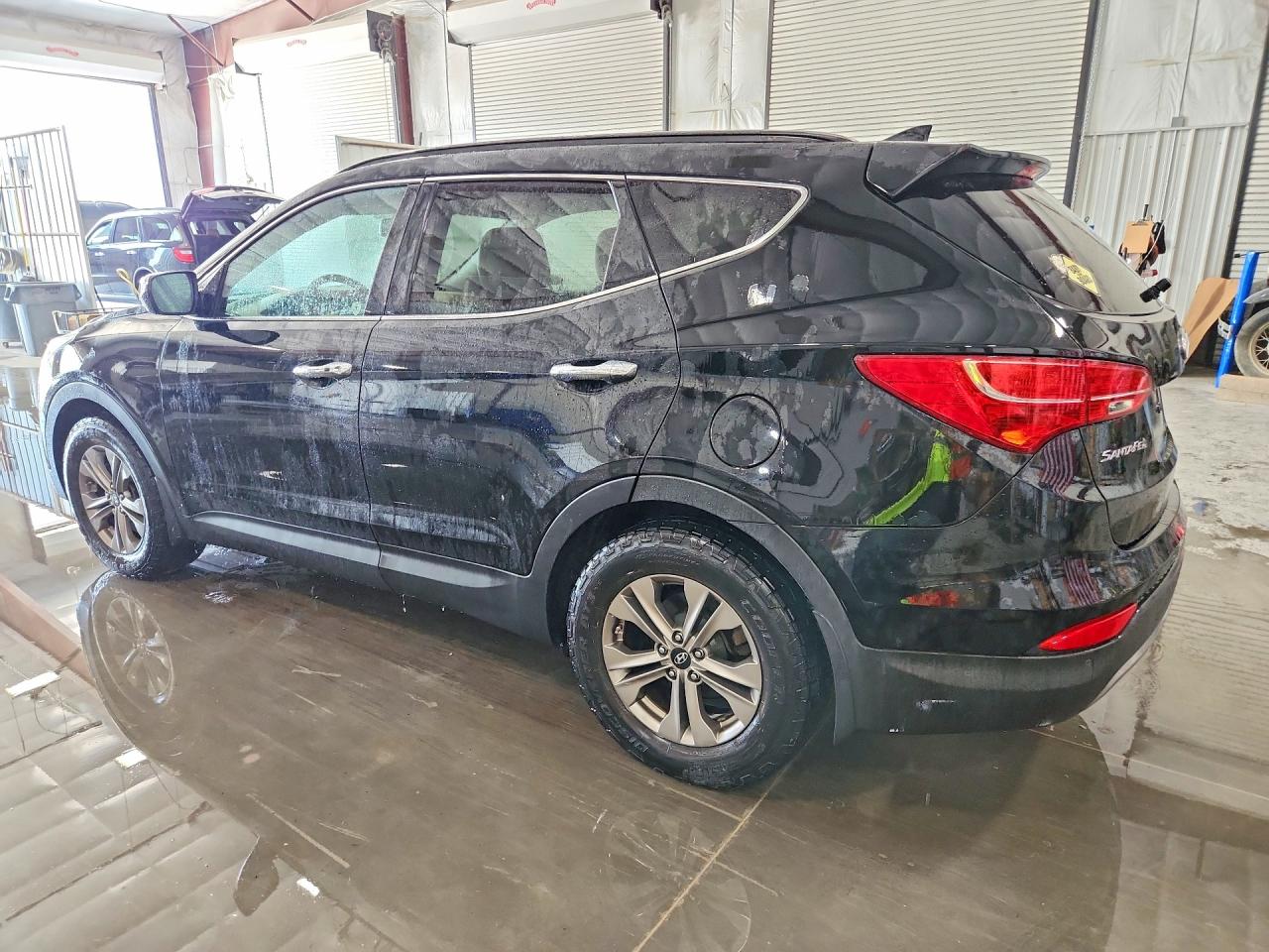2015 Hyundai Santa Fe Sport 2.4l Black vin: 5XYZUDLBXFG247772