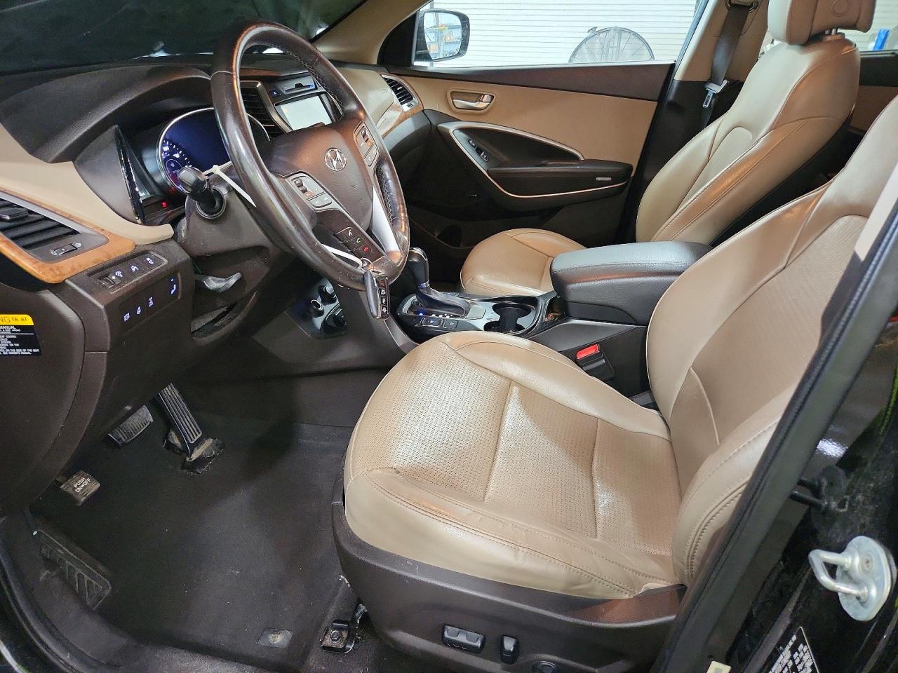 2015 Hyundai Santa Fe Sport 2.4l Black vin: 5XYZUDLBXFG247772
