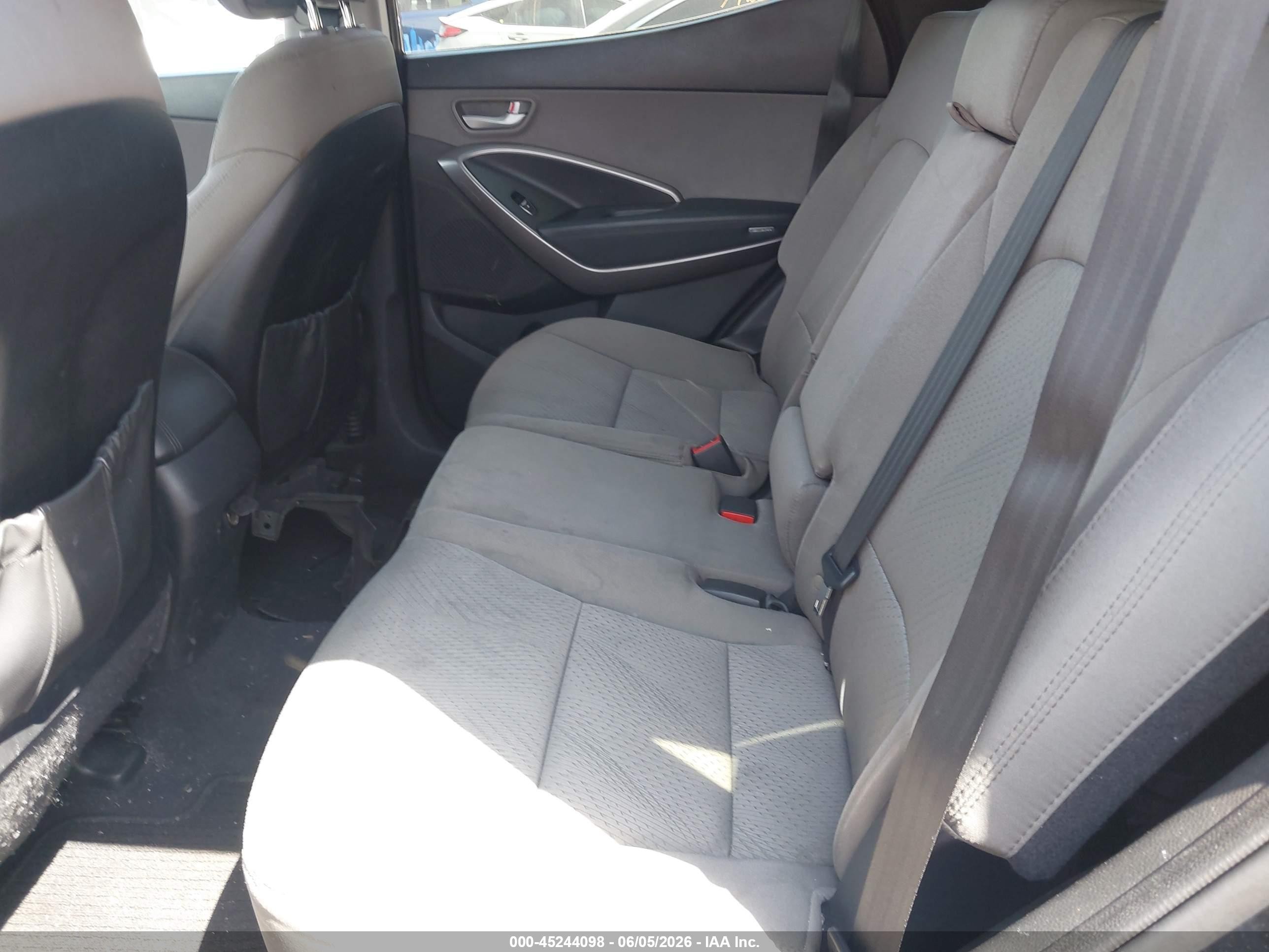 2016 Hyundai Santa Fe Sport 2.4l Black vin: 5XYZUDLBXGG305851