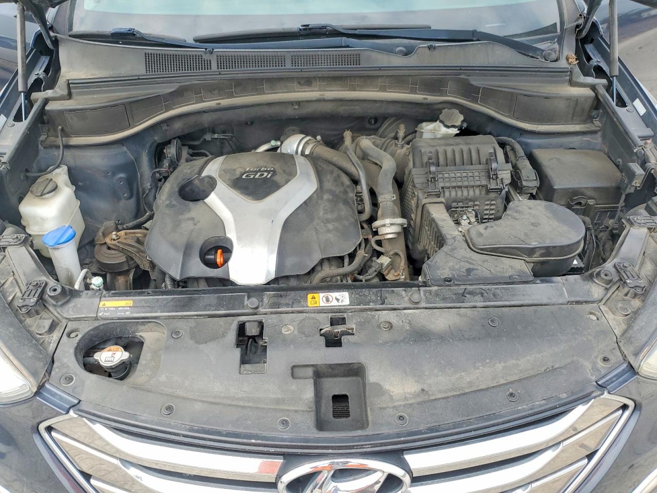 2013 Hyundai Santa Fe Sport 2.0t Blue vin: 5XYZW3LA0DG041708