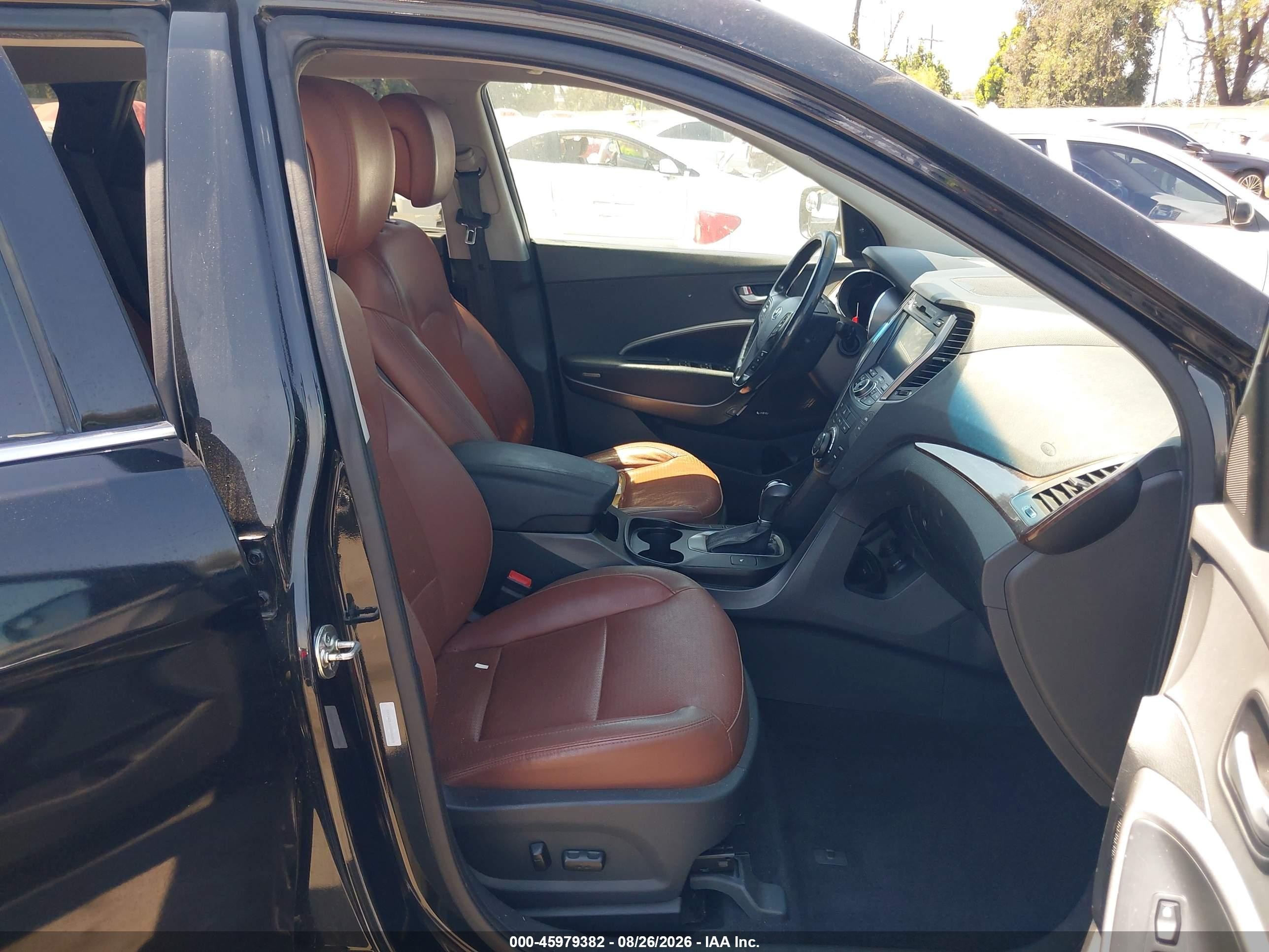 2013 Hyundai Santa Fe Sport 2.0t Black vin: 5XYZW3LA0DG046004