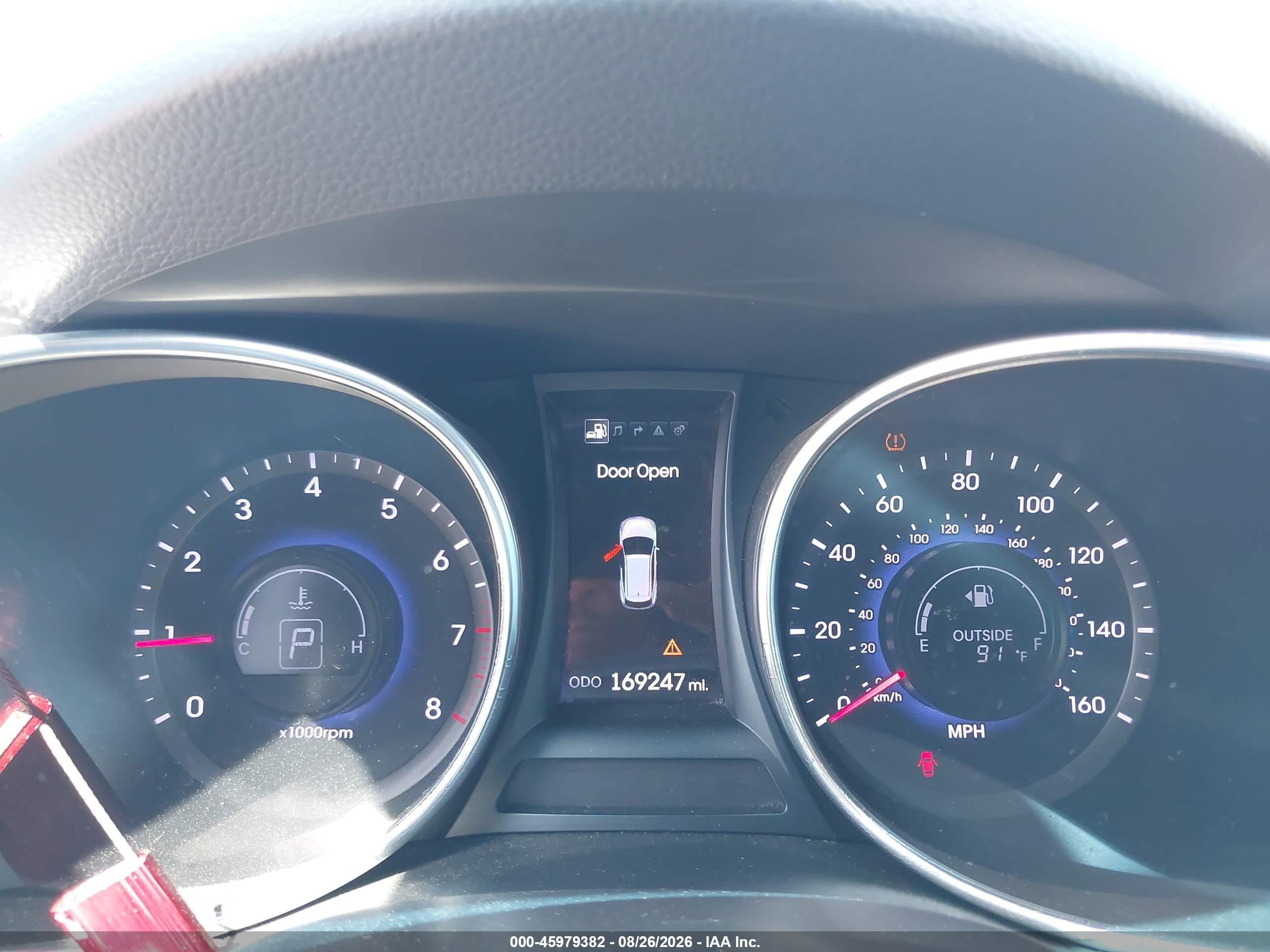 2013 Hyundai Santa Fe Sport 2.0t Black vin: 5XYZW3LA0DG046004