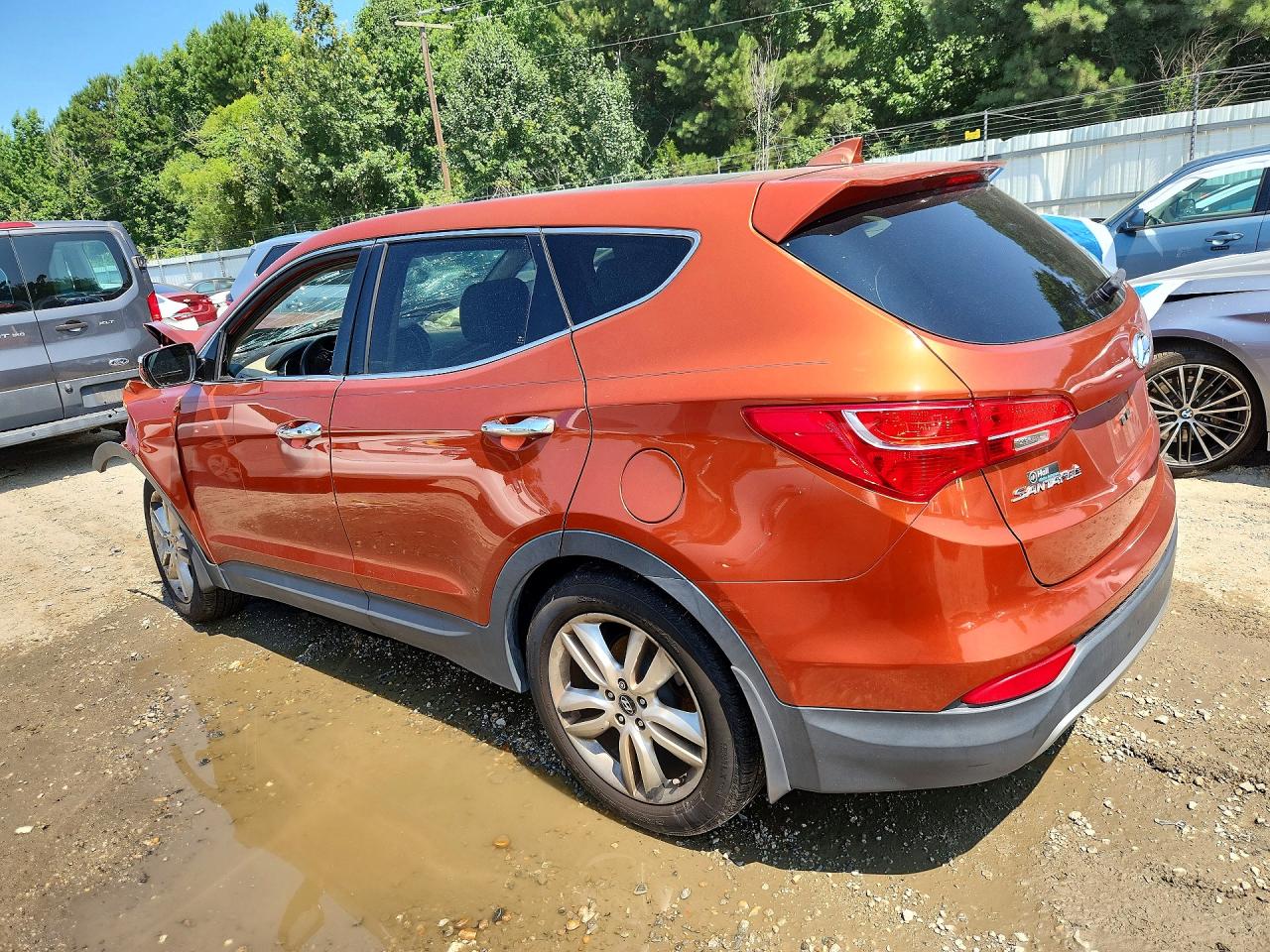 2013 Hyundai Santa Fe Sport 2.0t Orange vin: 5XYZW3LA0DG052921