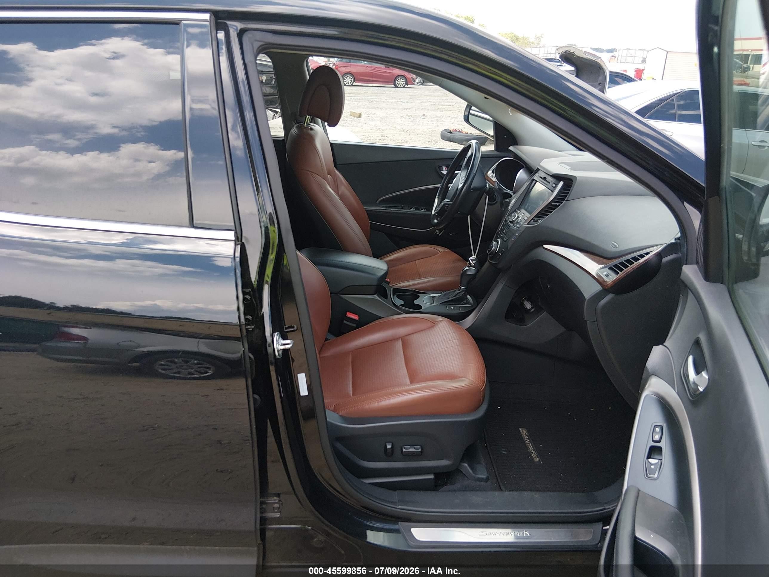2013 Hyundai Santa Fe Sport 2.0t Black vin: 5XYZW3LA0DG064616