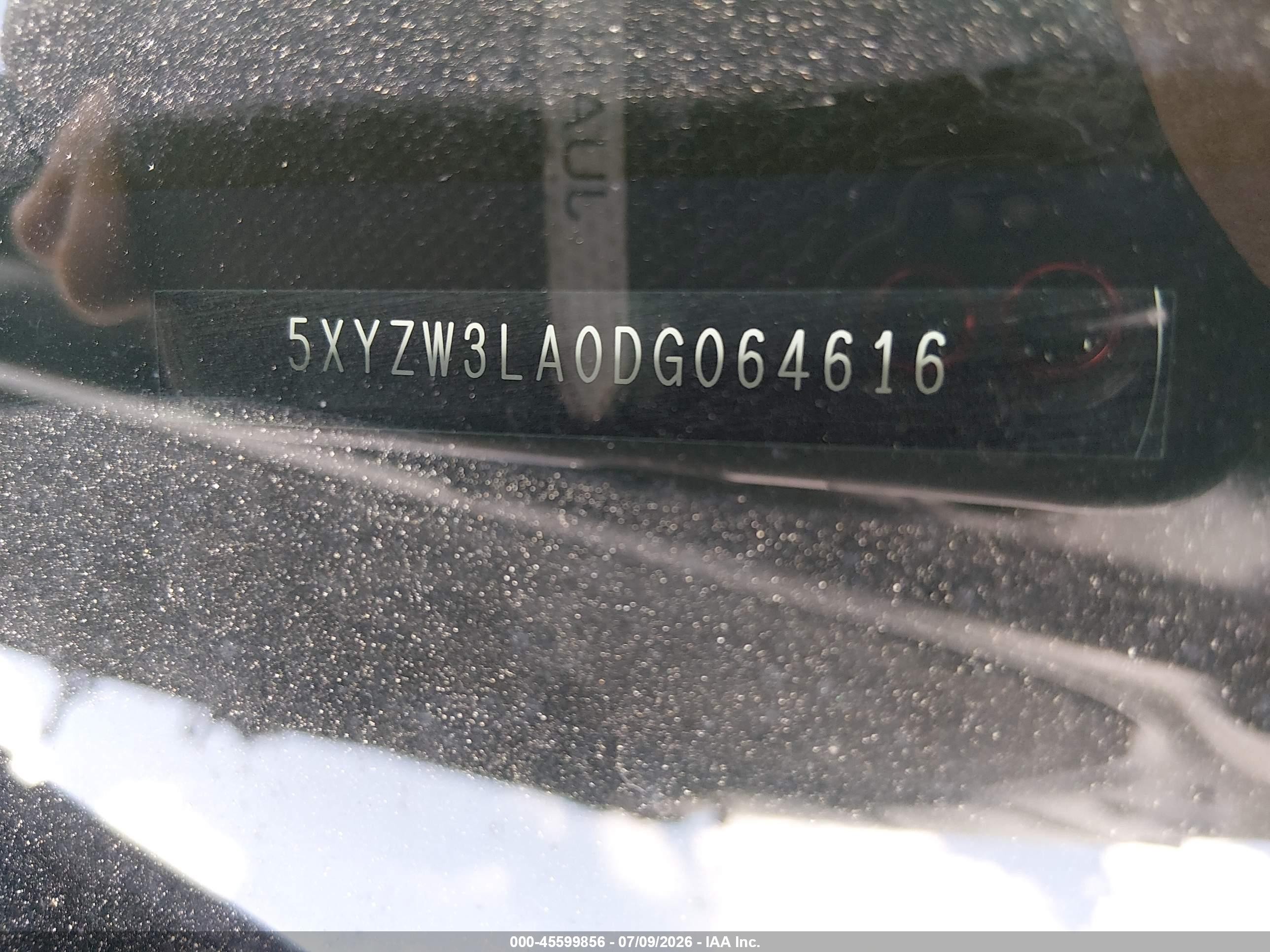2013 Hyundai Santa Fe Sport 2.0t Black vin: 5XYZW3LA0DG064616