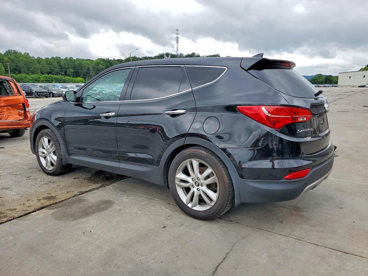 2013 Hyundai Santa Fe Sport 2.0t Black vin: 5XYZW3LA1DG078444