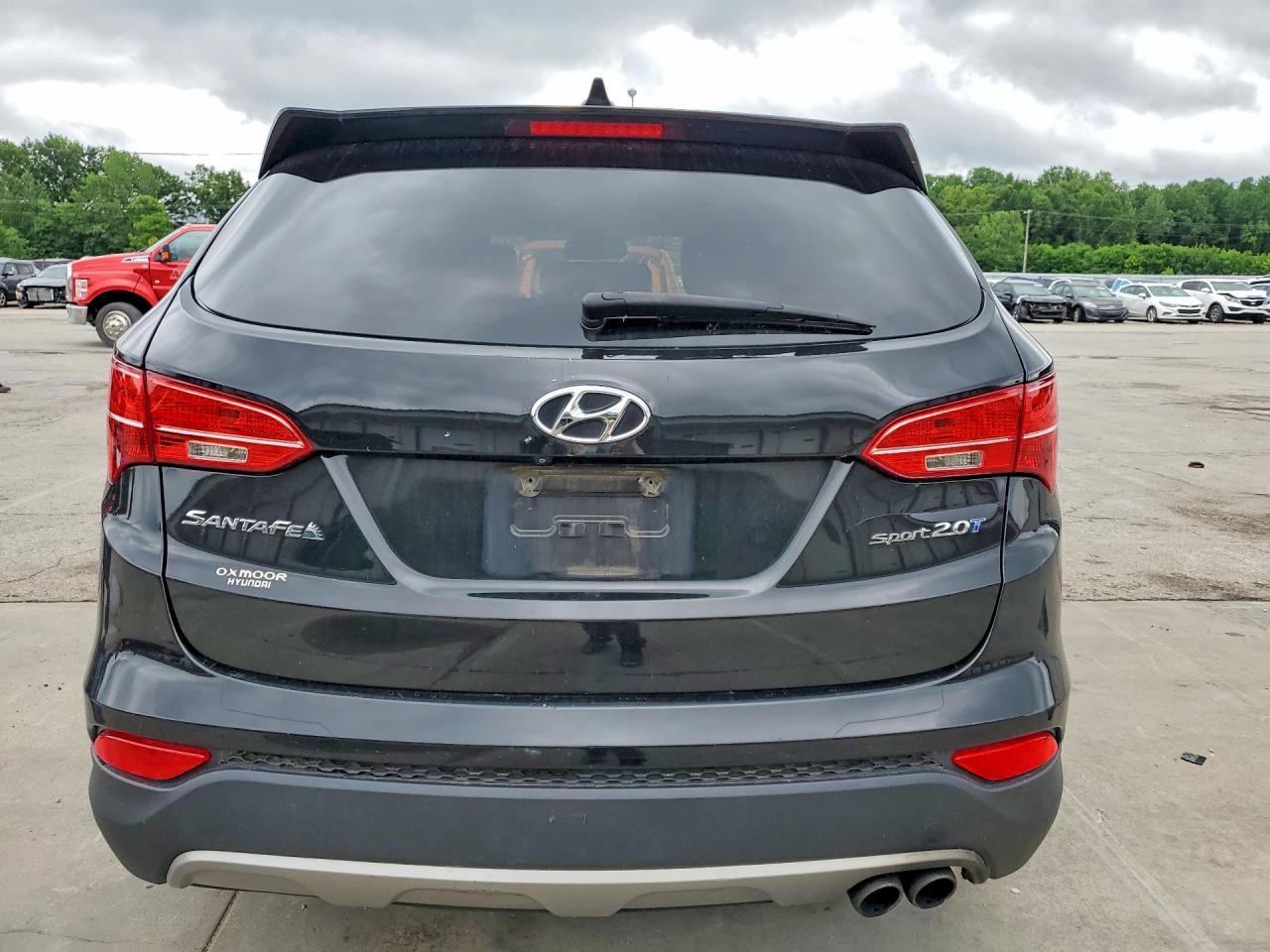 2013 Hyundai Santa Fe Sport 2.0t Black vin: 5XYZW3LA1DG078444