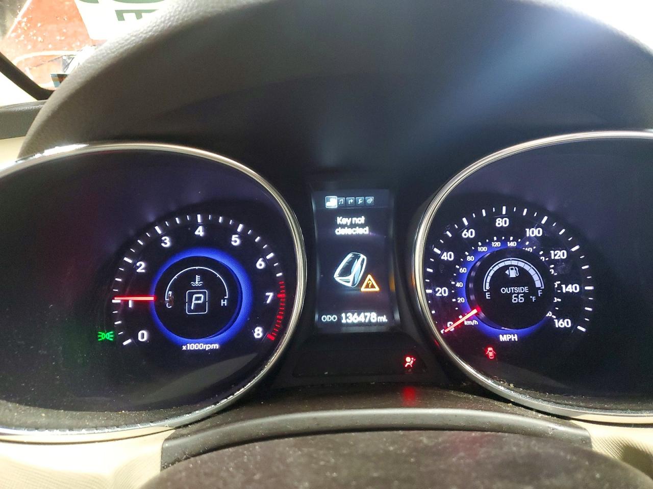 2014 Hyundai Santa Fe Sport 2.0t Оранжевый vin: 5XYZW3LA1EG204948