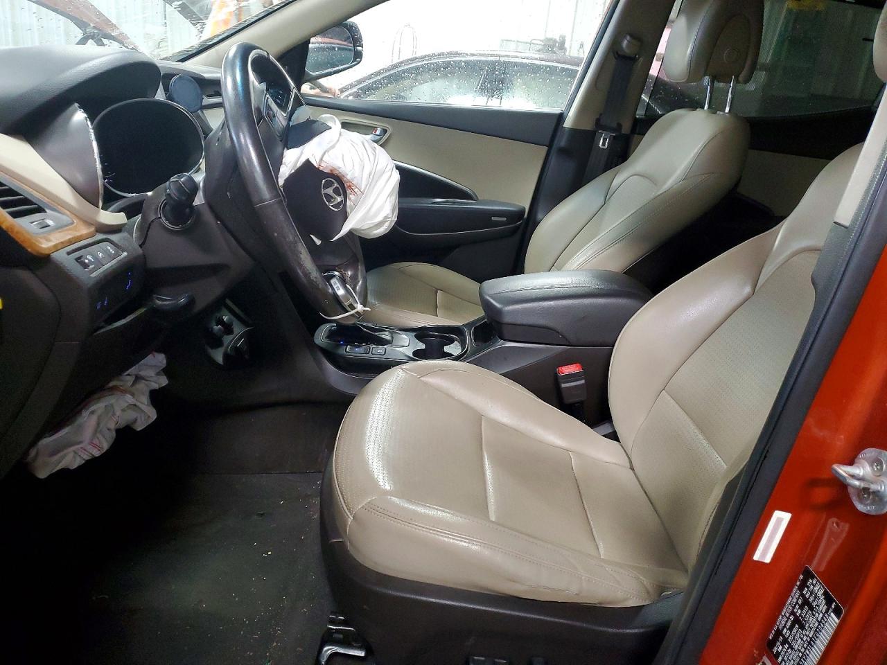 2014 Hyundai Santa Fe Sport 2.0t Оранжевый vin: 5XYZW3LA1EG204948