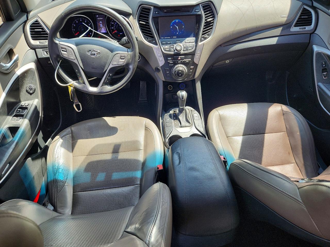 2013 Hyundai Santa Fe Sport 2.0t Blue vin: 5XYZW3LA2DG004322