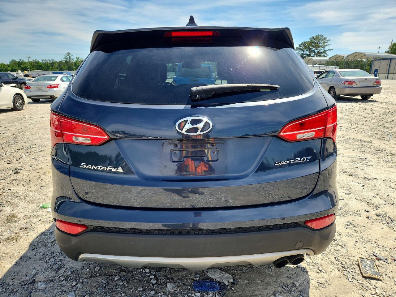 2013 Hyundai Santa Fe Sport 2.0t Blue vin: 5XYZW3LA2DG004322