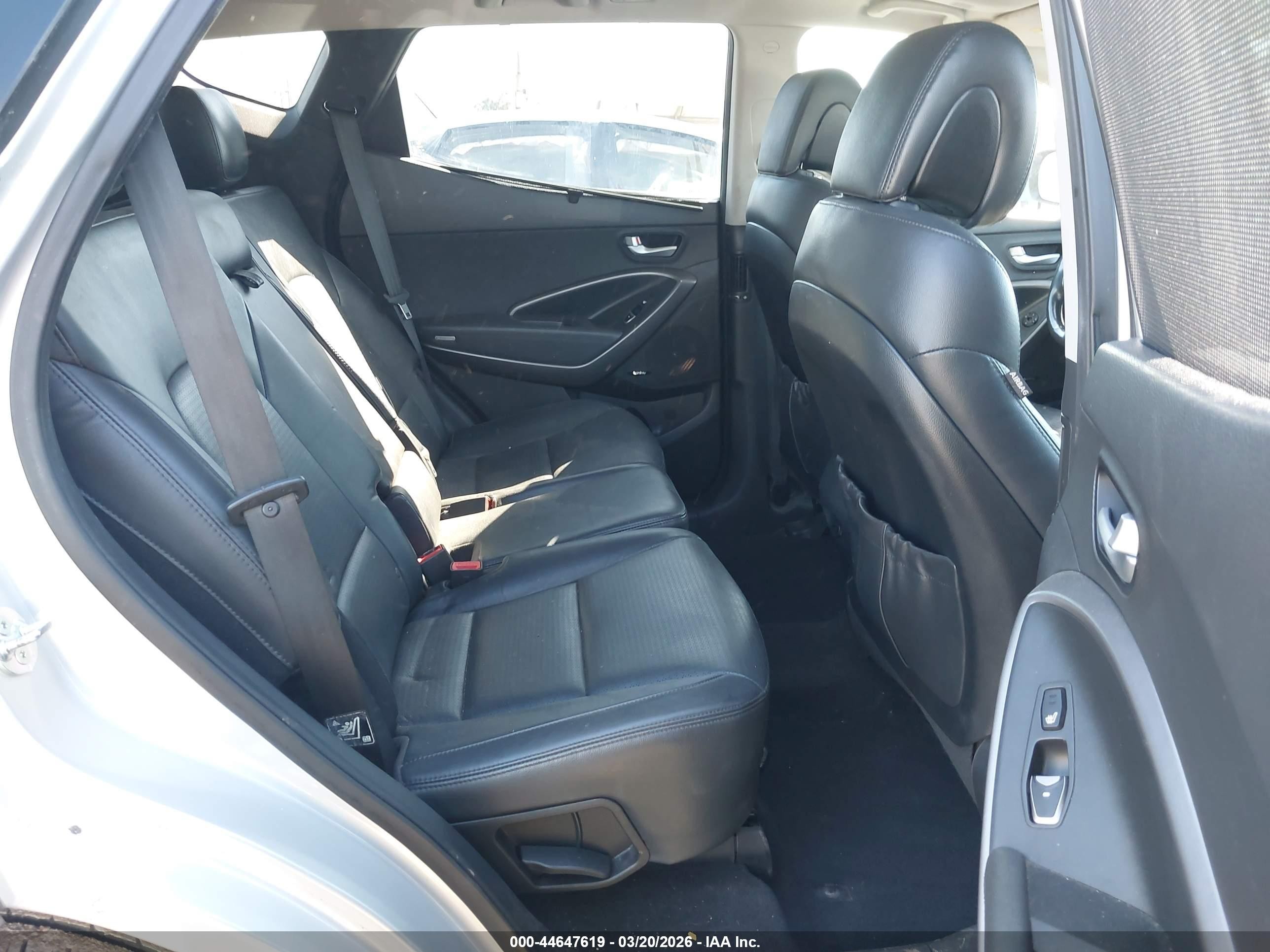 2013 Hyundai Santa Fe Sport 2.0t Gray vin: 5XYZW3LA2DG029009