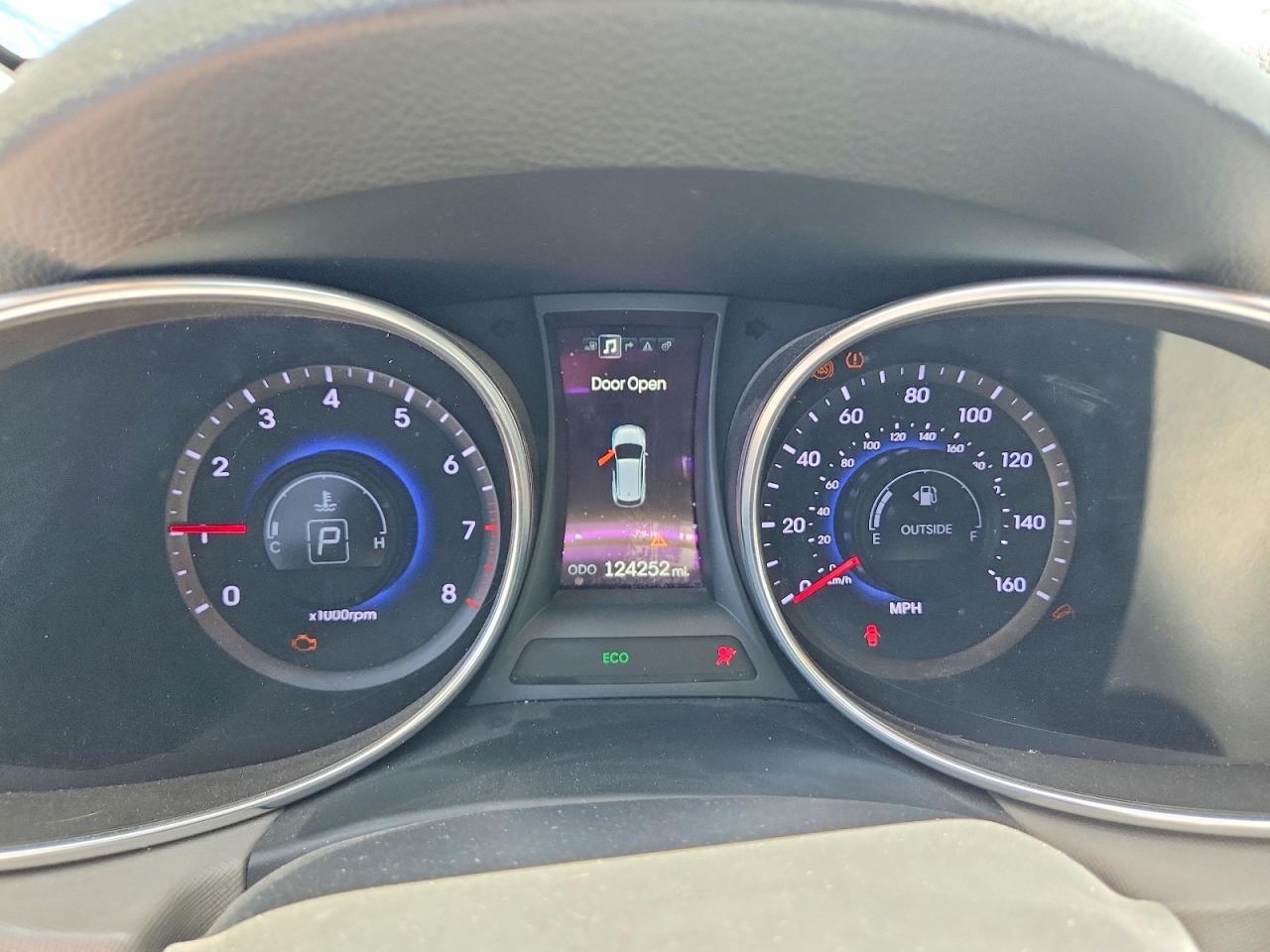 2013 Hyundai Santa Fe Sport 2.0t Blue vin: 5XYZW3LA2DG084060