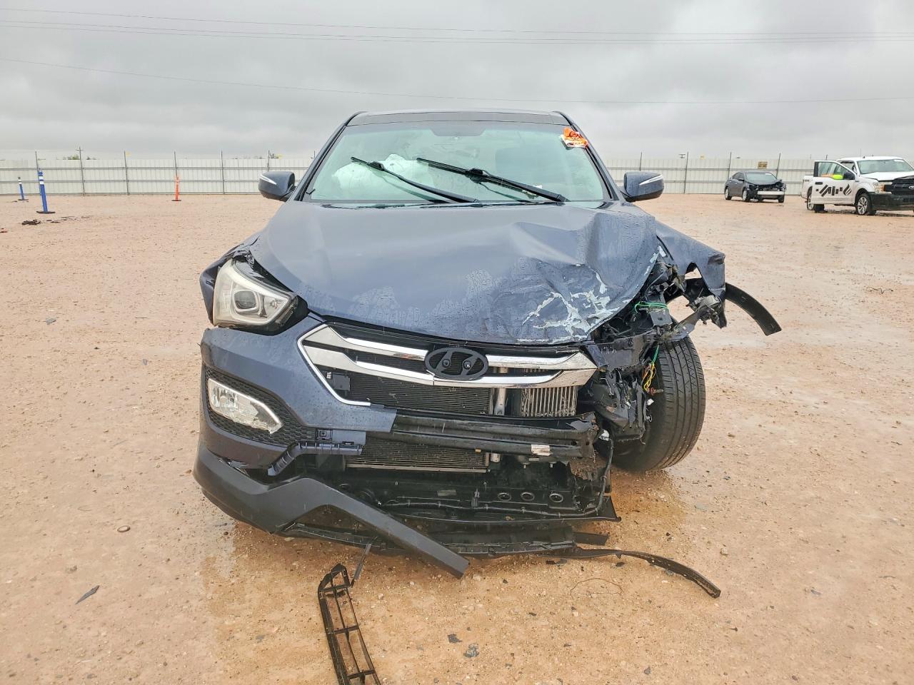 2013 Hyundai Santa Fe Sport 2.0t Blue vin: 5XYZW3LA2DG084060