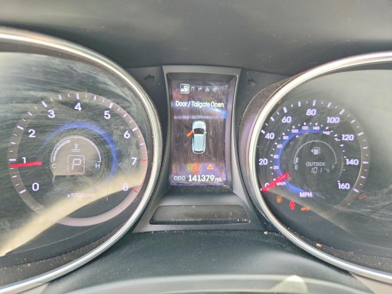 2014 Hyundai Santa Fe Sport 2.0t Silver vin: 5XYZW3LA2EG223248