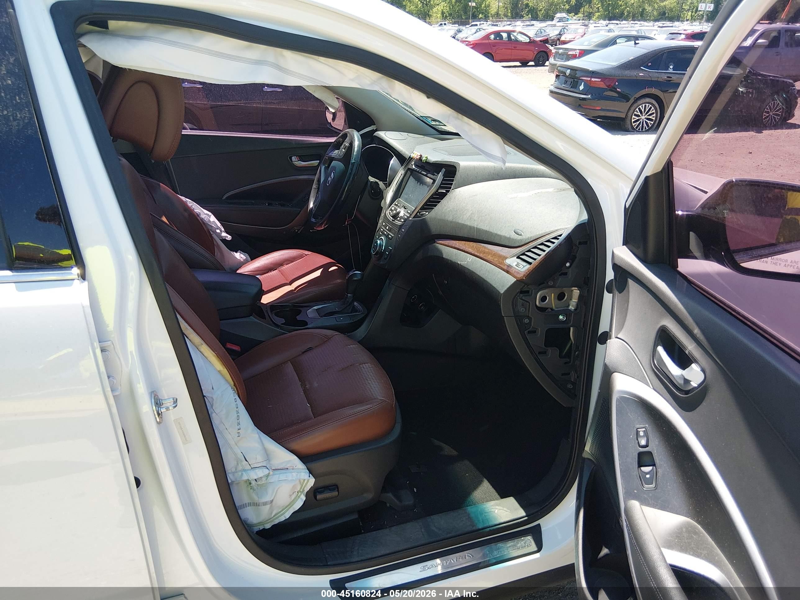 2013 Hyundai Santa Fe Sport 2.0t Белый vin: 5XYZW3LA3DG003521