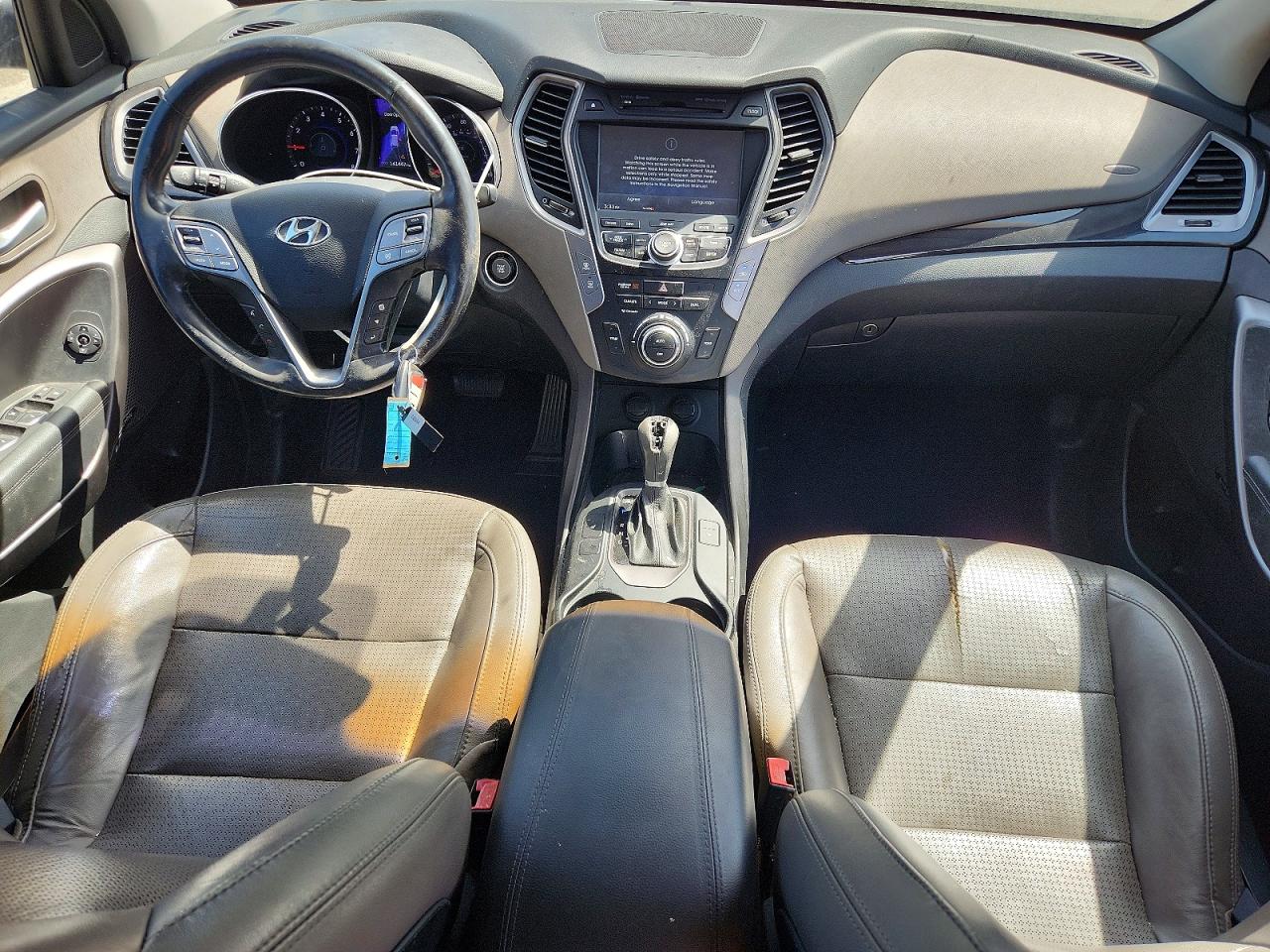 2013 Hyundai Santa Fe Sport 2.0t Blue vin: 5XYZW3LA3DG047583