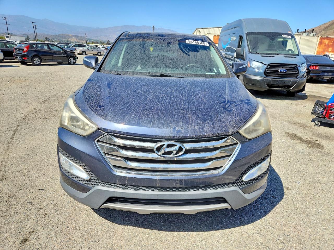 2013 Hyundai Santa Fe Sport 2.0t Blue vin: 5XYZW3LA3DG047583