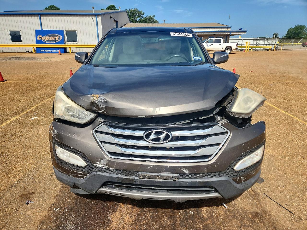 2013 Hyundai Santa Fe Sport 2.0t Gray vin: 5XYZW3LA3DG064884