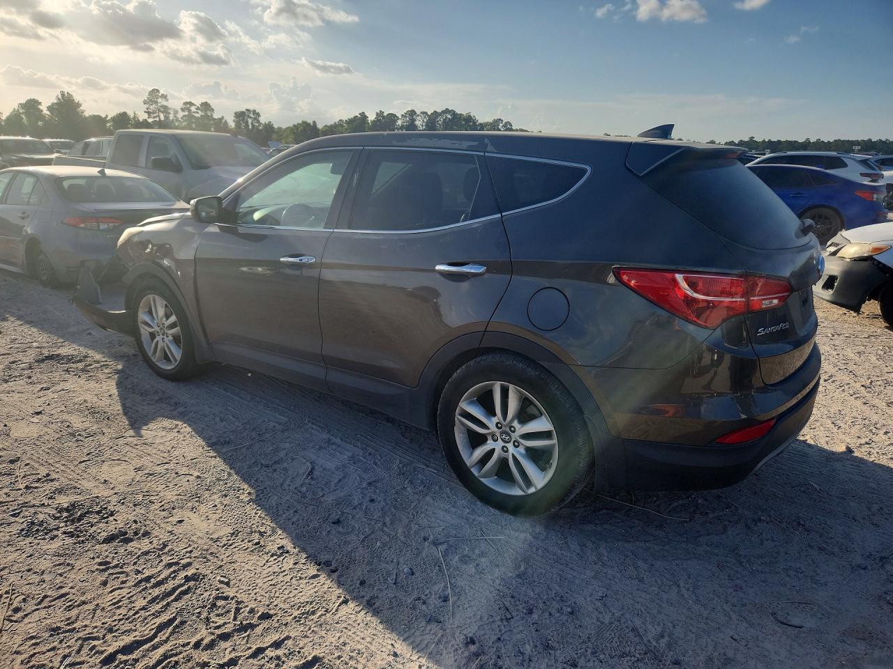 2013 Hyundai Santa Fe Sport 2.0t Gray vin: 5XYZW3LA3DG068112