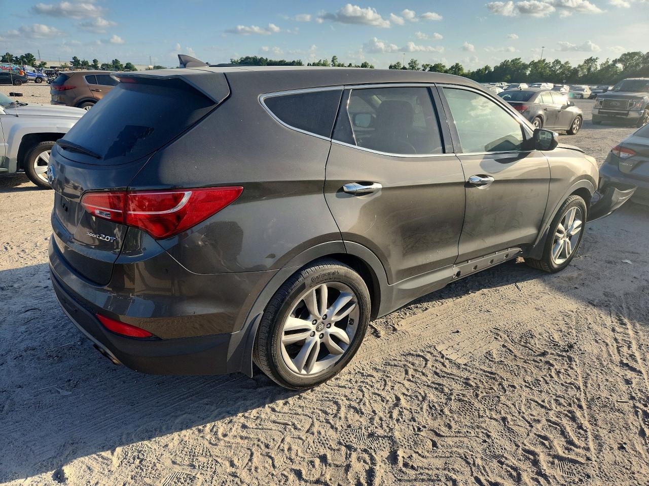 2013 Hyundai Santa Fe Sport 2.0t Gray vin: 5XYZW3LA3DG068112