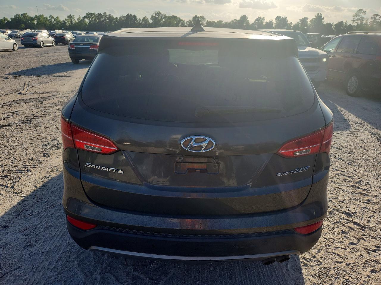 2013 Hyundai Santa Fe Sport 2.0t Gray vin: 5XYZW3LA3DG068112