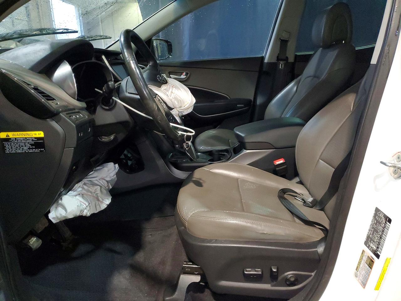 2014 Hyundai Santa Fe Sport 2.0t White vin: 5XYZW3LA3EG199753