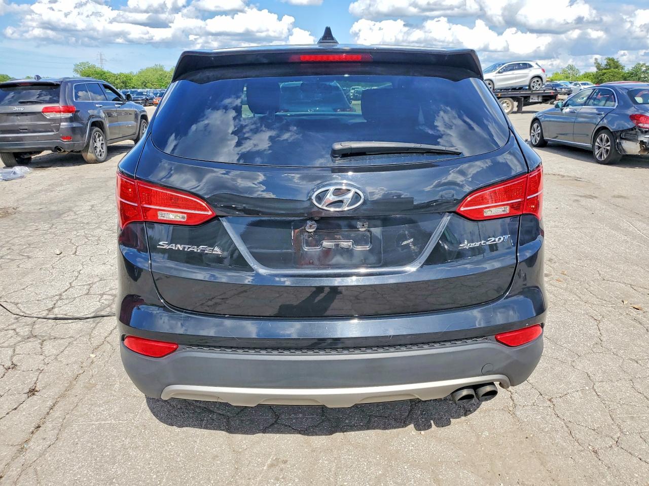 2013 Hyundai Santa Fe Sport 2.0t Black vin: 5XYZW3LA4DG069804