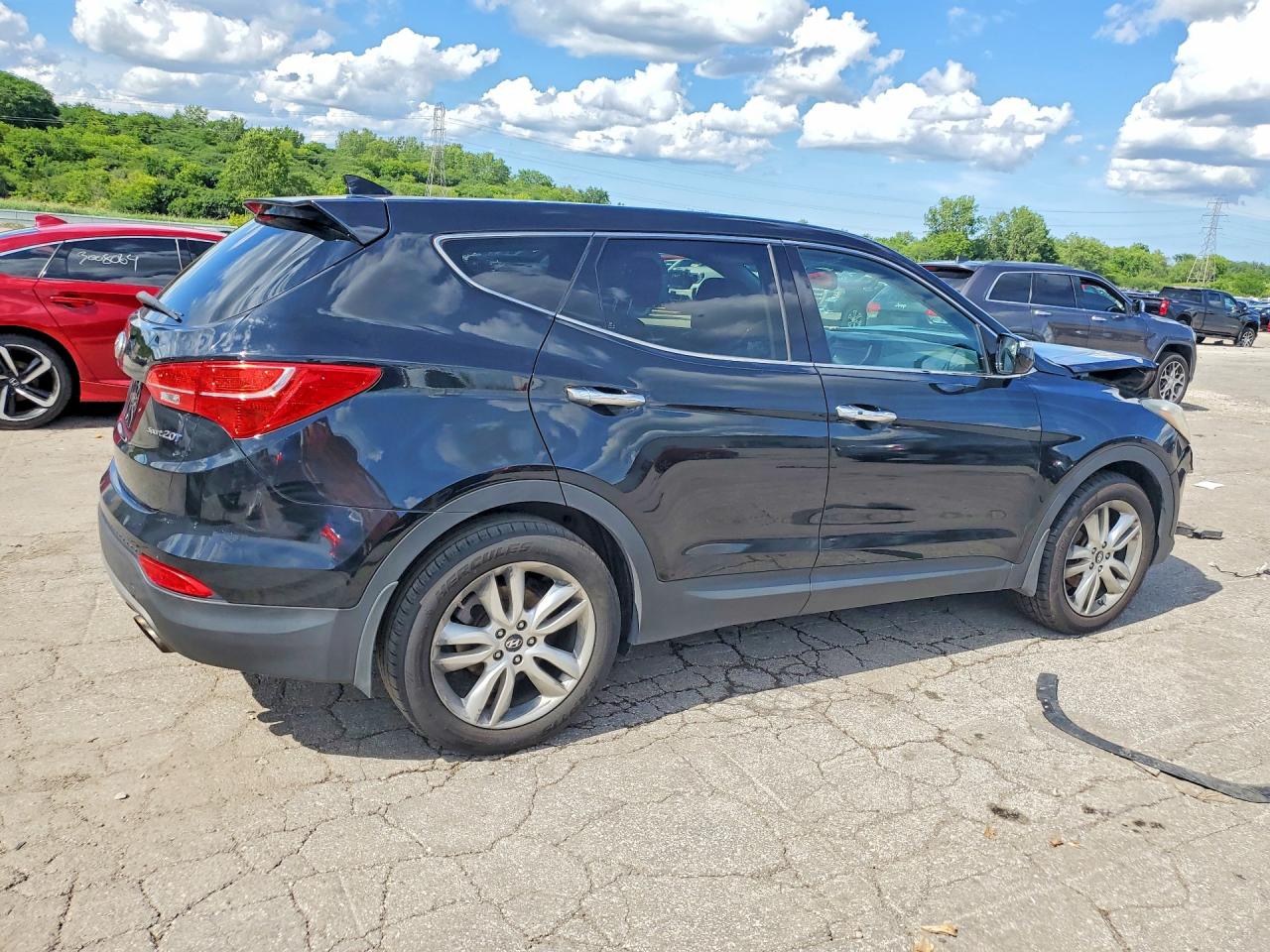 2013 Hyundai Santa Fe Sport 2.0t Black vin: 5XYZW3LA4DG069804