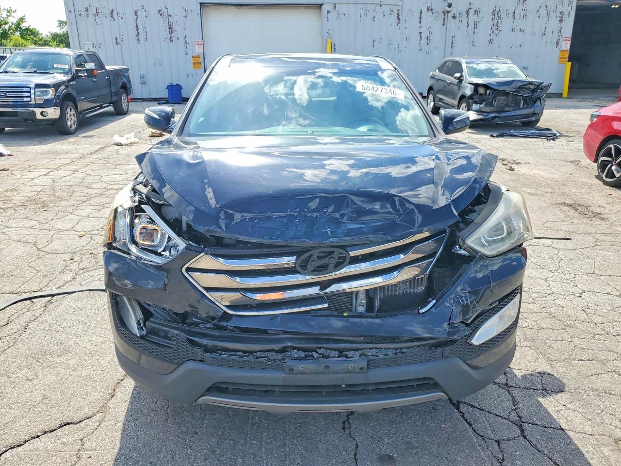 2013 Hyundai Santa Fe Sport 2.0t Black vin: 5XYZW3LA4DG069804