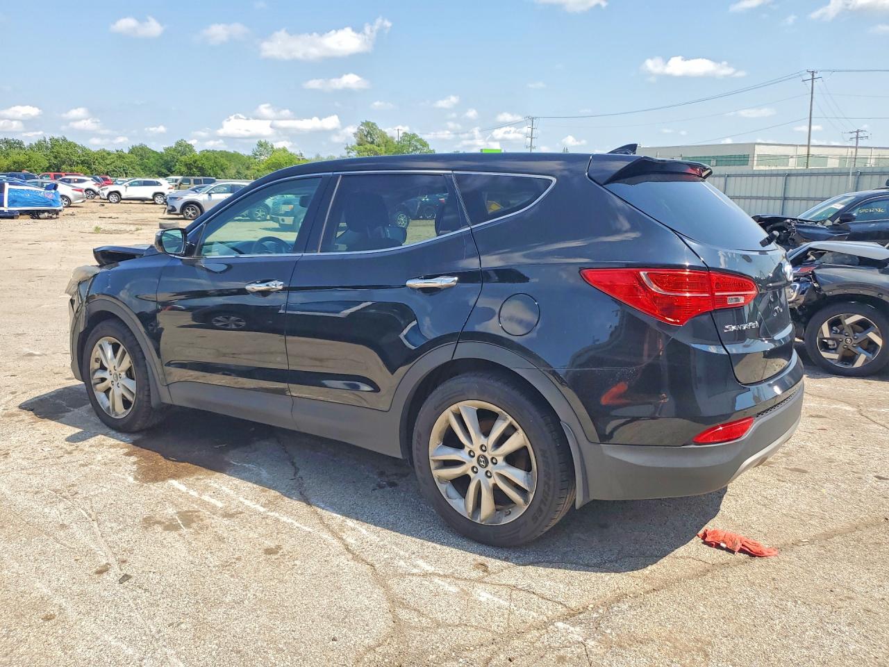 2013 Hyundai Santa Fe Sport 2.0t Black vin: 5XYZW3LA4DG069804