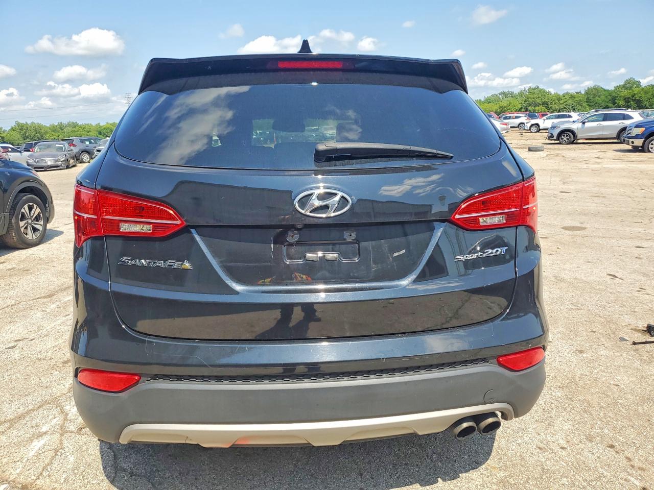 2013 Hyundai Santa Fe Sport 2.0t Black vin: 5XYZW3LA4DG069804