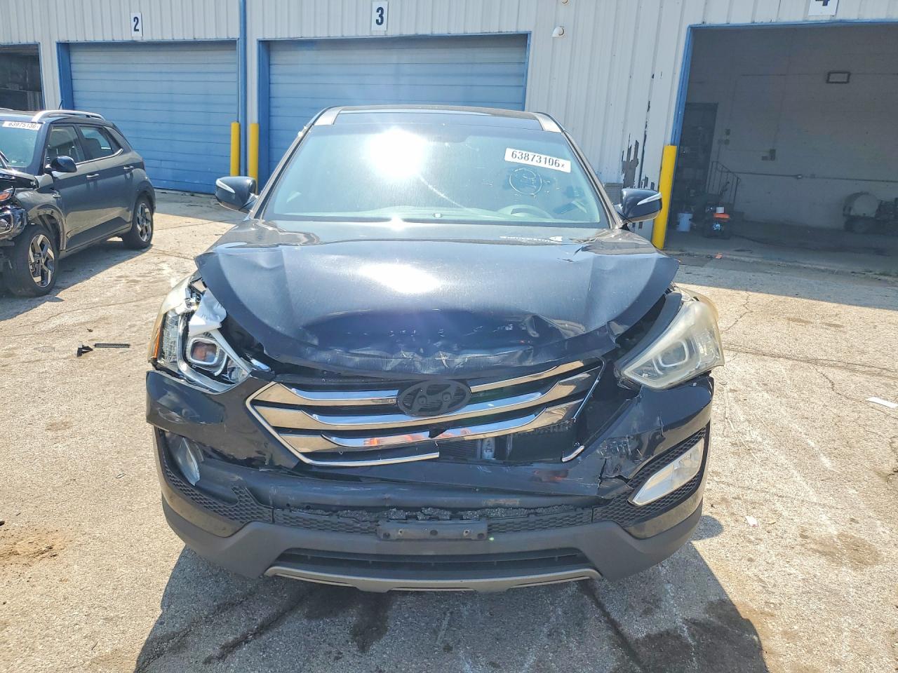 2013 Hyundai Santa Fe Sport 2.0t Black vin: 5XYZW3LA4DG069804