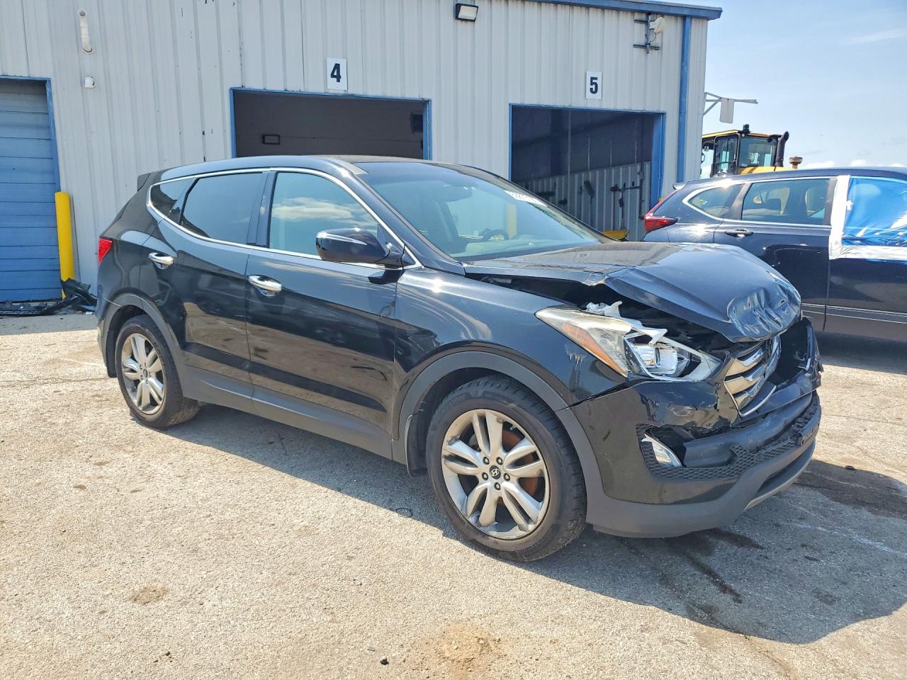 2013 Hyundai Santa Fe Sport 2.0t Black vin: 5XYZW3LA4DG069804
