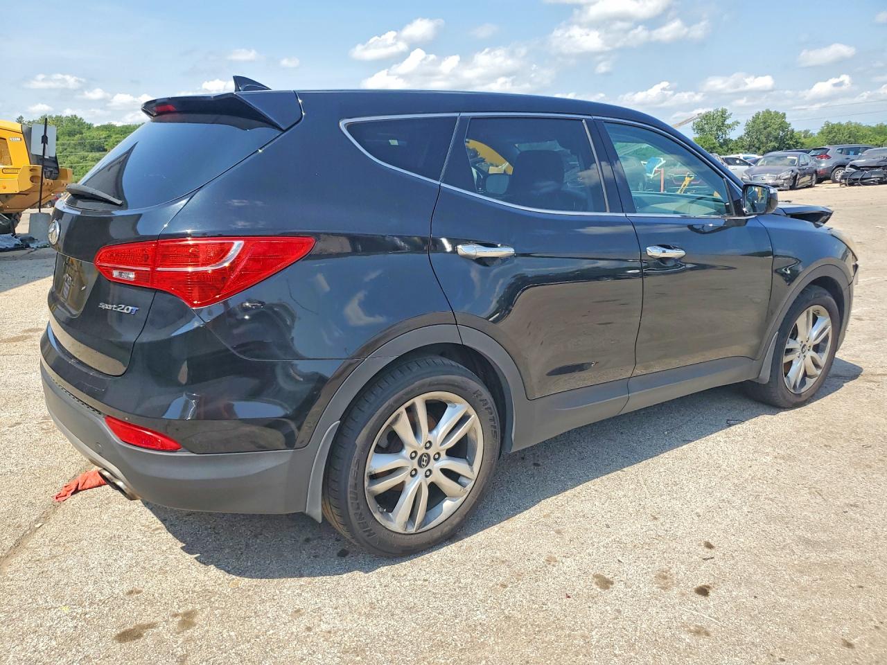 2013 Hyundai Santa Fe Sport 2.0t Black vin: 5XYZW3LA4DG069804