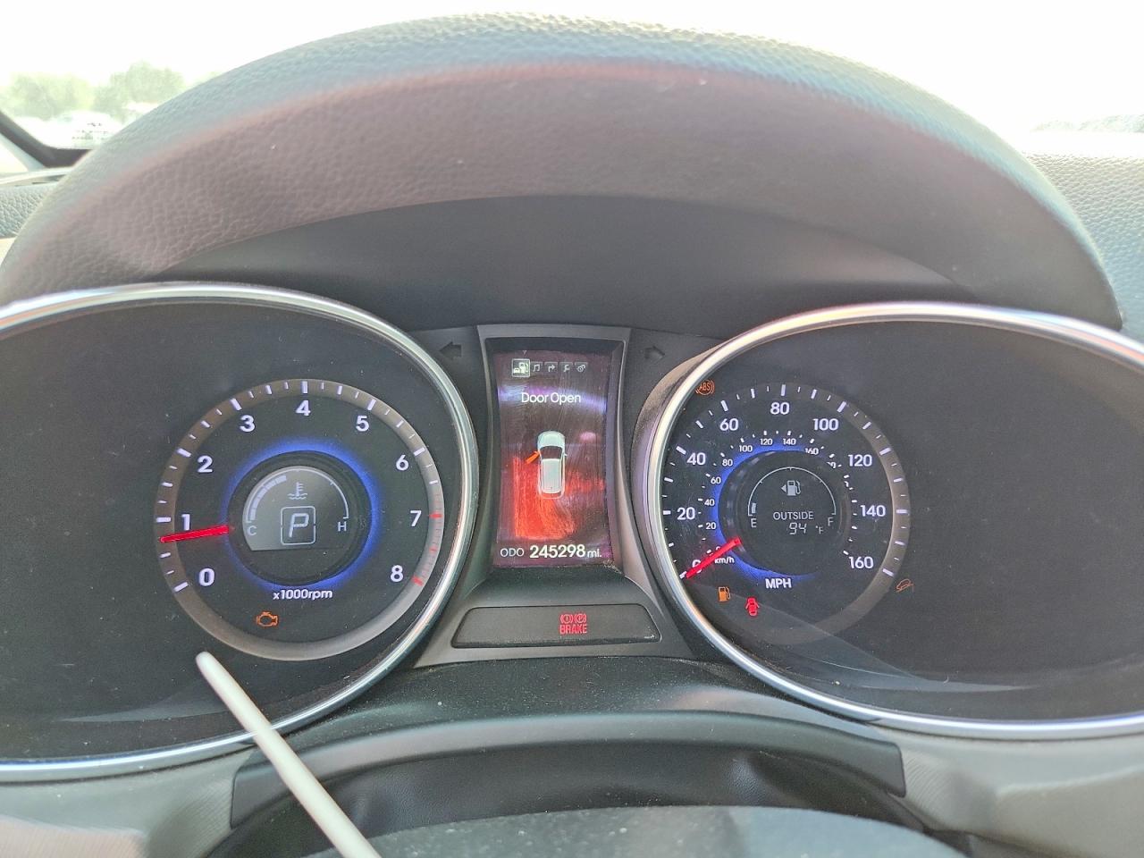 2013 Hyundai Santa Fe Sport 2.0t Серебряный vin: 5XYZW3LA4DG074260
